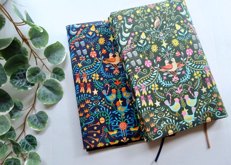 しおりブックマーカー❁クリスマス柄ベリーブーケ しおり