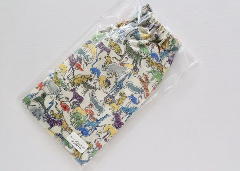 リバティペットボトルカバー（持ち手あり）サファリ | Amanda Mandy