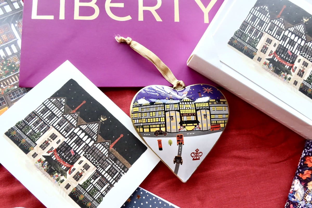 リバティクリスマスオーナメント6点セットオーダーページ