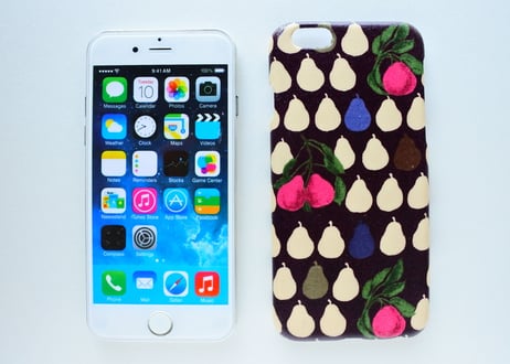 iPhone6/6sケース／リバティ・ジャック＆チャーリー・パープル（お客様レビューあり）