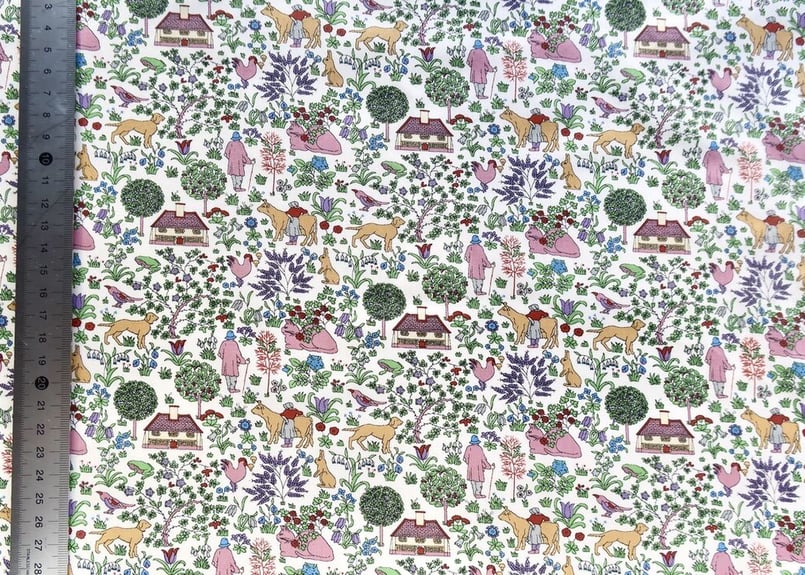 リバティ・オーダー用布見本【ヴォイジー】 | Amanda Mandy