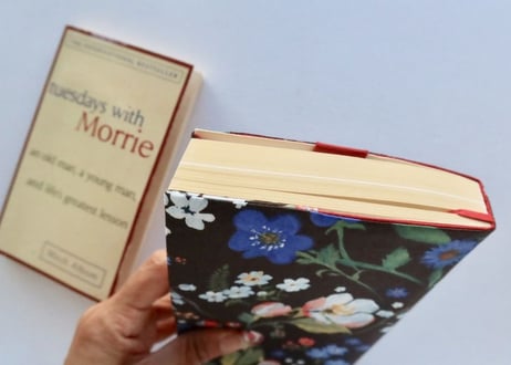 新書サイズブックカバー・ロイヤルオークハウス・カラフル（リバティプリント・タナローン）※お客様レビューあり