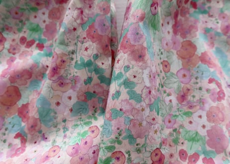 リバティ・アームカバー（ミドル）・ホリーホックス・ピンク