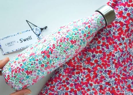 LIBERTY&Swellコラボ魔法瓶・ウィルトシャー（ロンドンリバティ百貨店からのお取り寄せ）