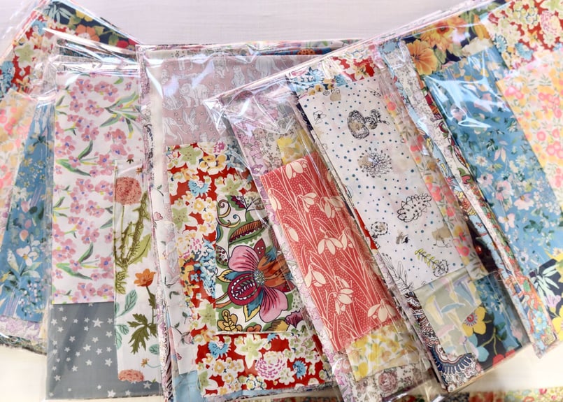 リバティ　ハンドメイド　いろいろセット リバティ・タナローンハギレセット 125g（お客様レビューあり