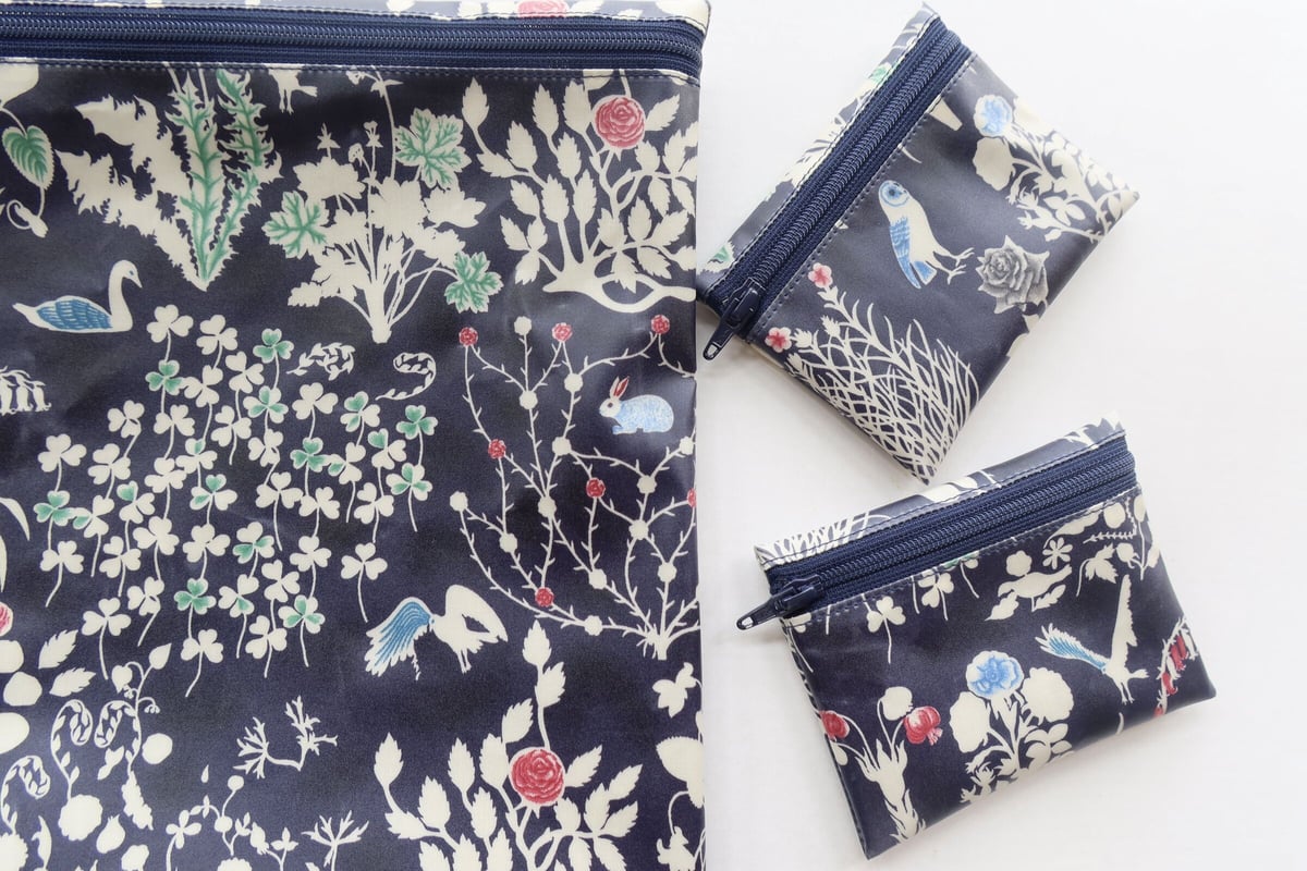 リバティ ジュニパー 紙幣ポーチ ポーチ ラミネート BL1 リバティ ジュニパー 紙幣ポーチ ポーチ ラミネート BL1