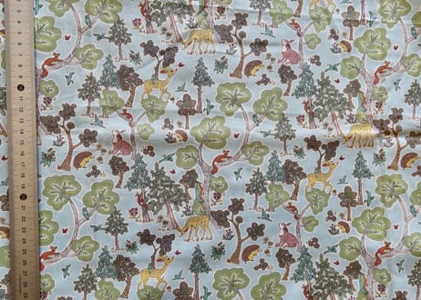 リバティ・オーダー用布見本【ナラスカイ・水色】