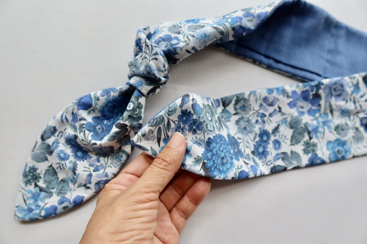 ネックタオル（リバティプリント・ダブルガーゼ）・スリーピング