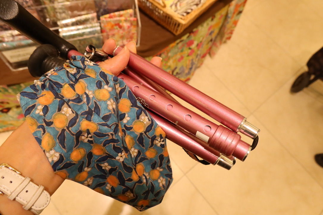 ペットボトルカバー リバティムーンモス／イエロー ハンドメイド