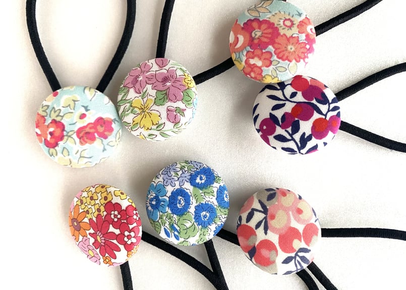 リバティ ハンドメイド ヘアゴム3個 209 リバティヘアゴム | Amanda Mandy