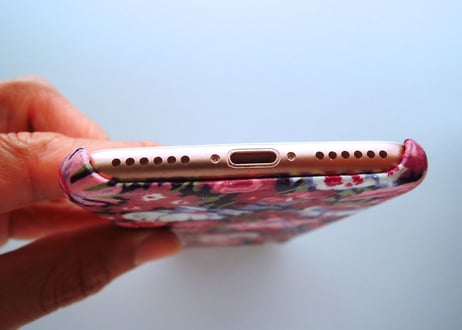 iPhone7 iPhone8ケース／ソープ・ピンク