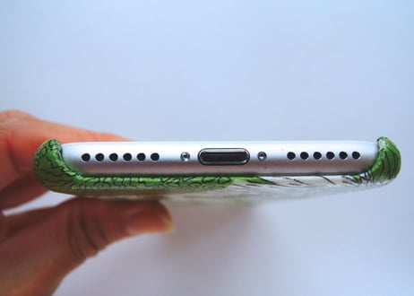 iPhone7 iPhone8ケース／スモールサス・グリーン