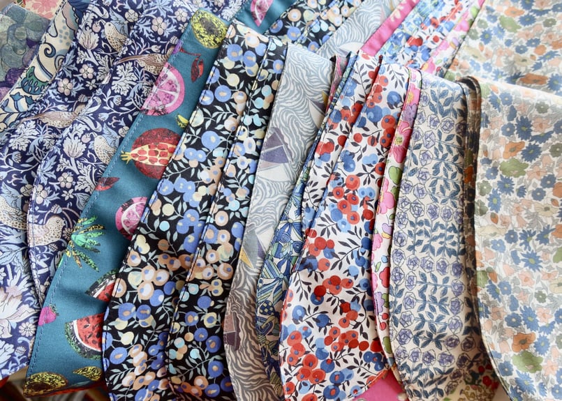 コアラ様　ネッククーラー　　リバティ　アイスノン　 スリーピングローズ　リバティ ネッククーラー・両面リバティプリントタナローン・エマアンド