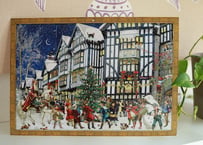 Libertyクリスマスアドベントカレンダー・夜空版（ロンドンリバティ百貨店からのお取り寄せ）お客様レビューあり