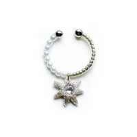 KOMPEITO 2WAY EAR CUFF (SILVER)