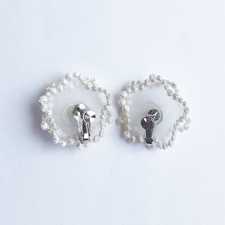 BUBBLE FLORAL PIERCE / EARRING (BASIC)