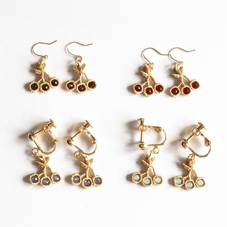 CHERRY BIJOU PIERCE/EARRING