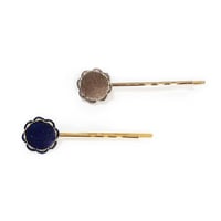 ROUND FLOWER HAIR PIN