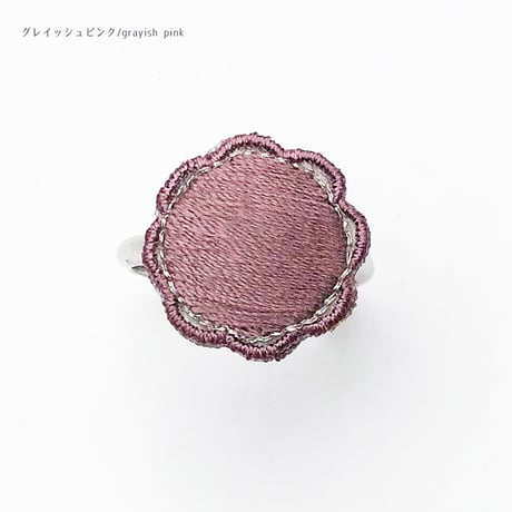 ROUND FLOWER RING (1 colour)