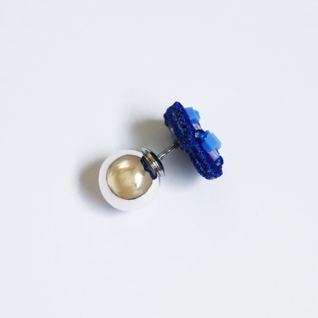 SMOKE CIRCLE PIERCE / EARRING (color)