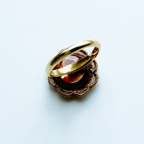 ROUND FLOWER RING (1 colour)