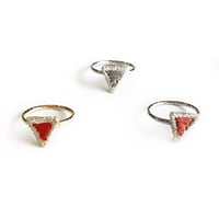 SIMPLE TRIANGLE RING (5号)