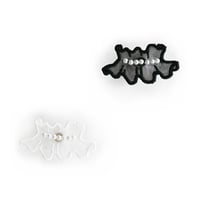 GHOST FRILL PIERCE/EARRING (BASIC)