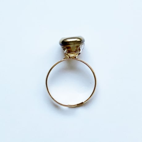GLASS SQUARE RING