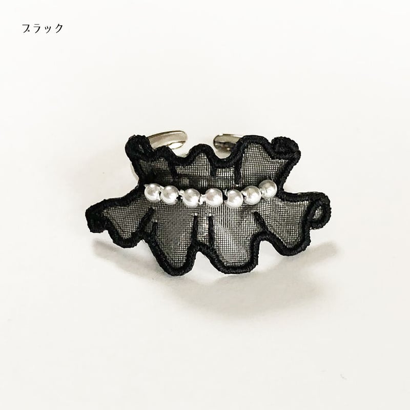 GHOST FRILL RING (BASIC) | patterie