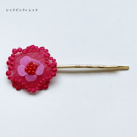 BUBBLE FLORAL HAIR PIN