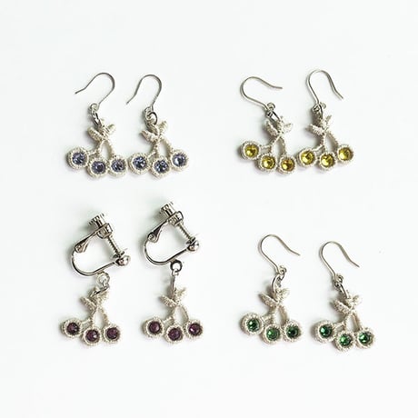 CHERRY BIJOU PIERCE/EARRING