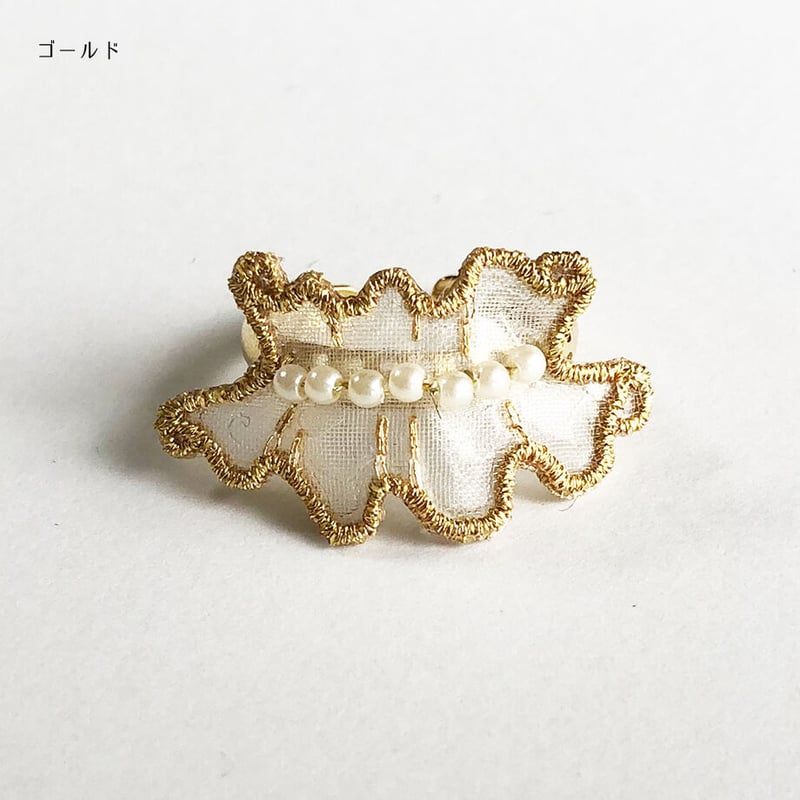 patterie GHOST FRILL RING (BASIC) エクリュ 製造直販サイト