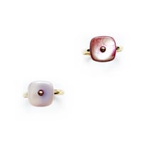 SHELL SQUARE RING