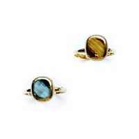 GLASS SQUARE RING