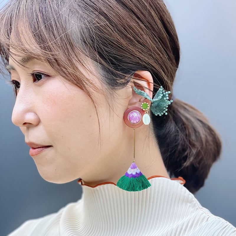 PIXIE EAR CUFF (DOUBLE) 1COLOR | patterie