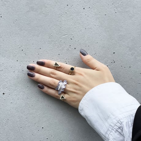 GHOST FRILL RING (COLOR)