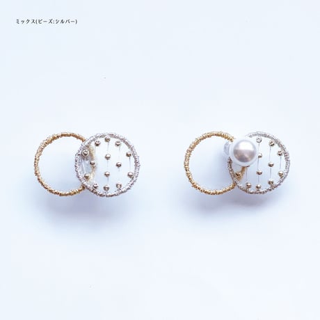 DOT CIRCLE PIERCE/EARRING