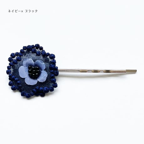 BUBBLE FLORAL HAIR PIN