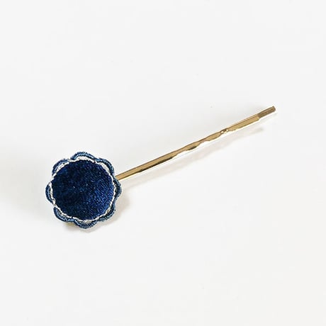 ROUND FLOWER HAIR PIN
