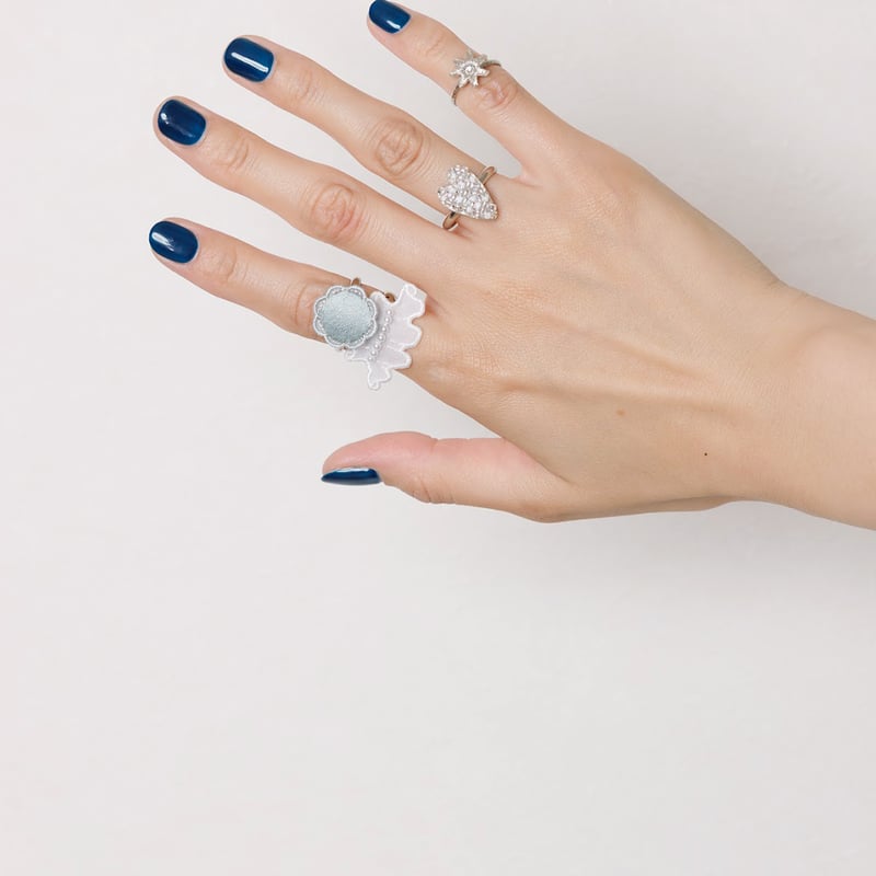 GHOST FRILL RING (BASIC) | patterie