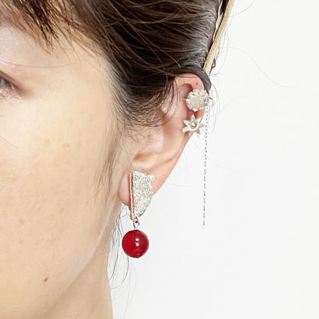 HALF MOON PIERCE/EARRING