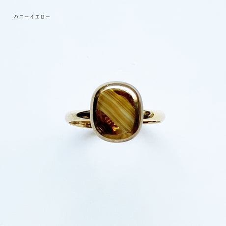 GLASS SQUARE RING
