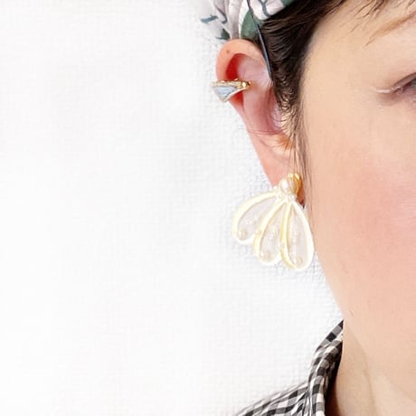 FLOWER FORTUNE TELLING PIERCE/EARRING