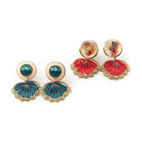 MERMAID BUTTON PIERCE/EARRING (VARIOUS)