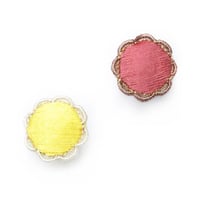 ROUND FLOWER EAR CUFF (2 colour)