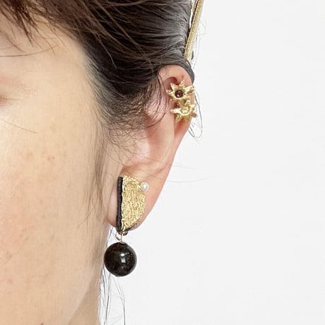 HALF MOON PIERCE/EARRING