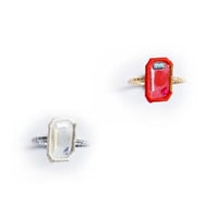 GEOMETRIC BIJOU RING (5号)