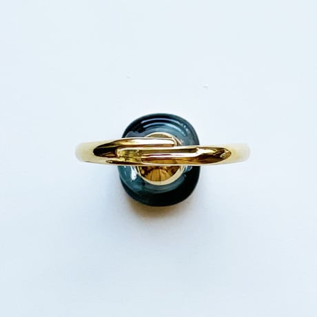 GLASS SQUARE RING