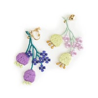LACE FLOWER PIERCE/EARRING  (2024new)