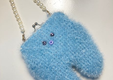 ご注文のお品/イエティのがま口ポーチサイズ